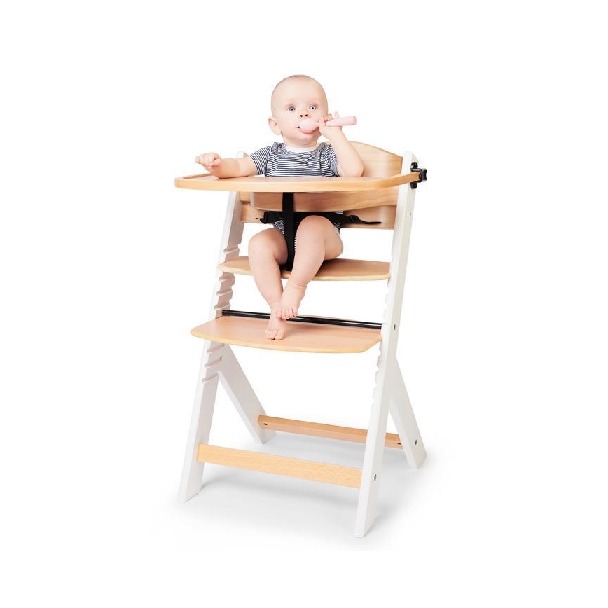 KINDERKRAFT - Silla de comedor para niños ENOCK blanco