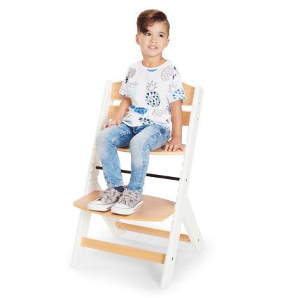 KINDERKRAFT - Silla de comedor para niños ENOCK blanco