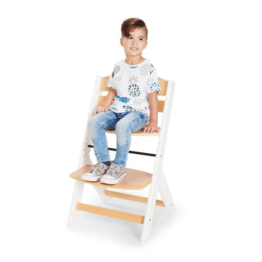 KINDERKRAFT - Silla de comedor para niños ENOCK blanco
