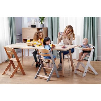 KINDERKRAFT - Silla de comedor para niños ENOCK blanco