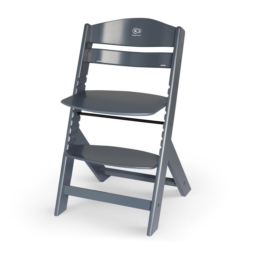 KINDERKRAFT - Silla de comedor para niños ENOCK gris