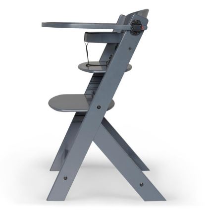 KINDERKRAFT - Silla de comedor para niños ENOCK gris