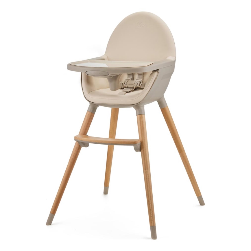 KINDERKRAFT - Silla de comedor para niños FINI2 haya/beige