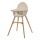 KINDERKRAFT - Silla de comedor para niños FINI2 haya/beige