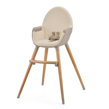 KINDERKRAFT - Silla de comedor para niños FINI2 haya/beige