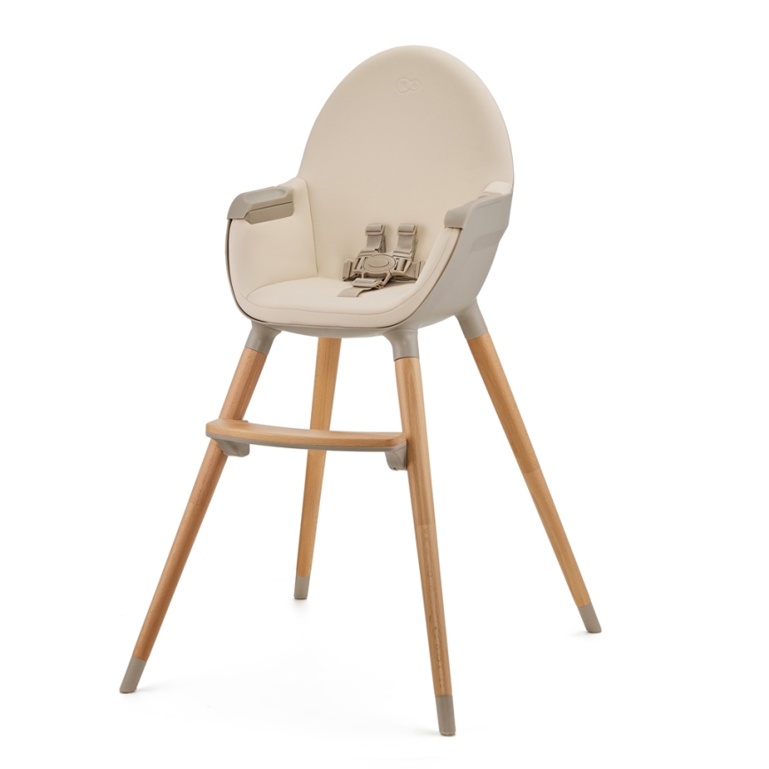 KINDERKRAFT - Silla de comedor para niños FINI2 haya/beige