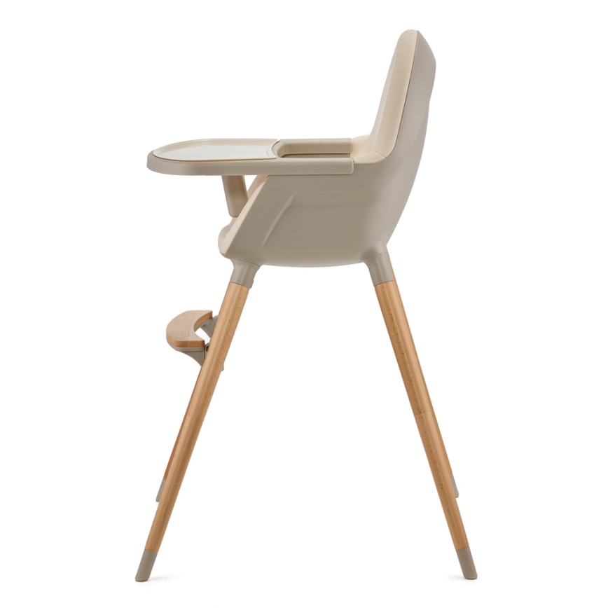 KINDERKRAFT - Silla de comedor para niños FINI2 haya/beige