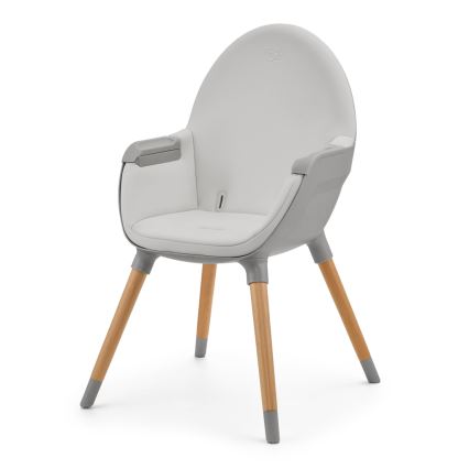 KINDERKRAFT - Silla de comedor para niños FINI2 haya/gris