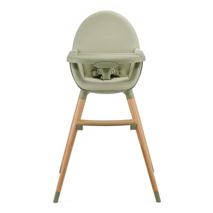 KINDERKRAFT - Silla de comedor para niños FINI2 haya/verde