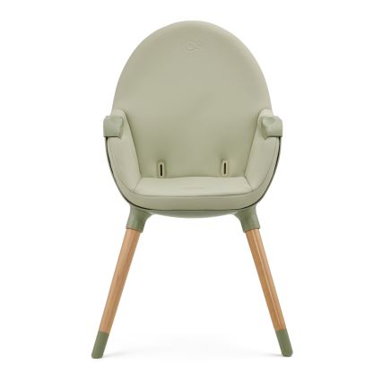 KINDERKRAFT - Silla de comedor para niños FINI2 haya/verde