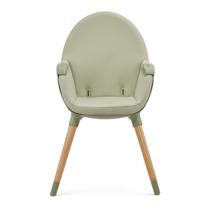 KINDERKRAFT - Silla de comedor para niños FINI2 haya/verde