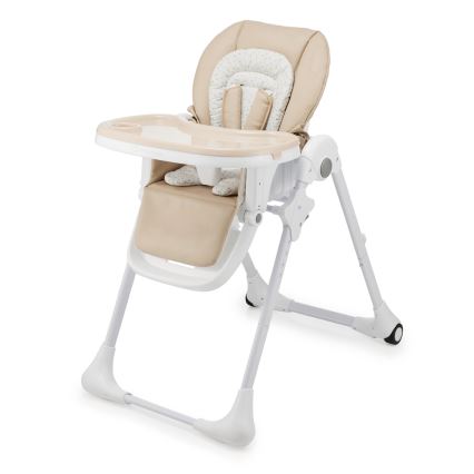 KINDERKRAFT - Silla de comedor para niños TUMMIE beige