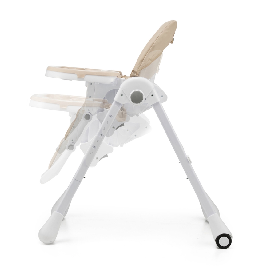 KINDERKRAFT - Silla de comedor para niños TUMMIE beige