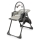 KINDERKRAFT - Silla de comedor para niños TUMMIE gris