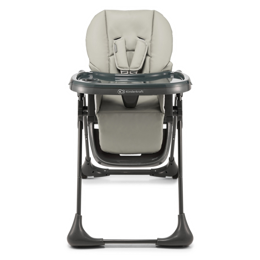 KINDERKRAFT - Silla de comedor para niños TUMMIE gris