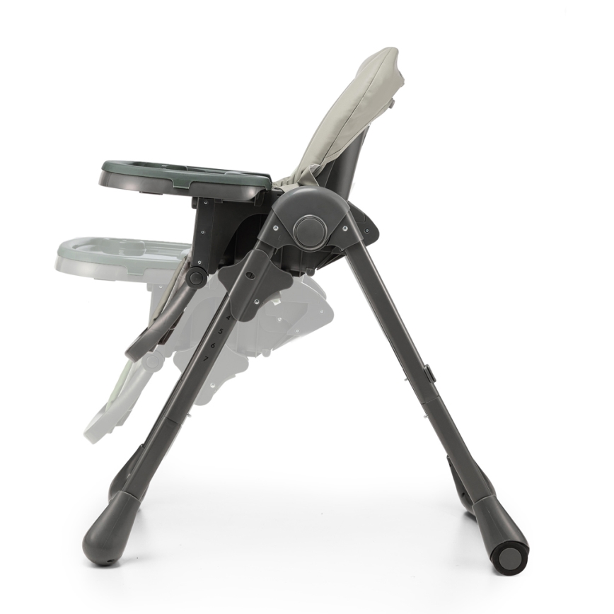 KINDERKRAFT - Silla de comedor para niños TUMMIE gris