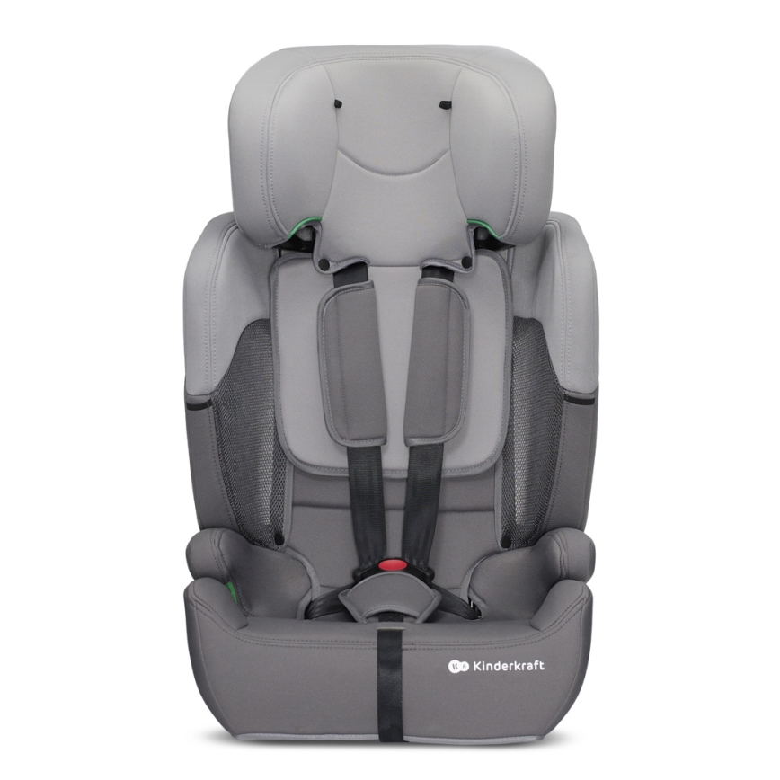 KINDERKRAFT - Silla para coche COMFORT UP i-Tamaño (76-150 cm) gris claro