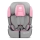KINDERKRAFT - Silla para coche COMFORT UP i-Tamaño (76-150 cm) gris/rosa