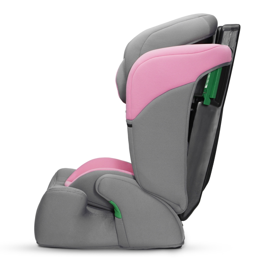KINDERKRAFT - Silla para coche COMFORT UP i-Tamaño (76-150 cm) gris/rosa