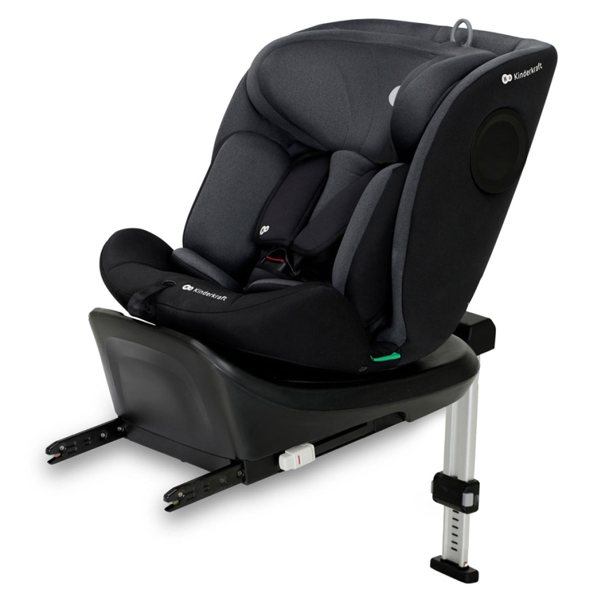 KINDERKRAFT - Silla para coche I-360 i-Tamaño (40-150 cm) negro