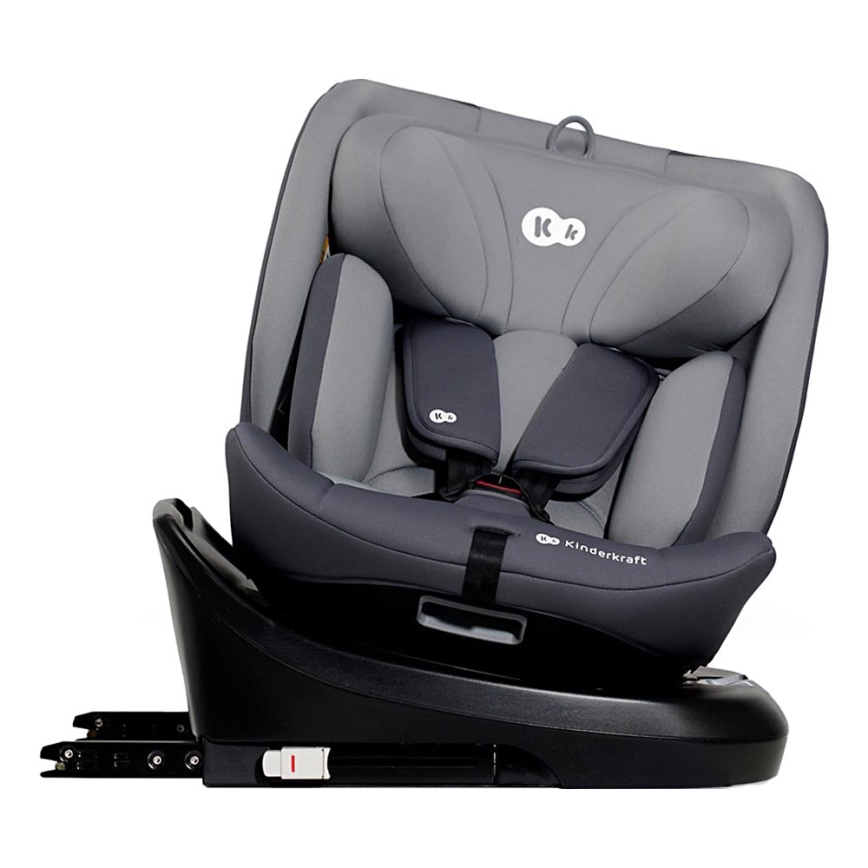 KINDERKRAFT - Silla para coche I-GROW i-Tamaño (40-150 cm) gris