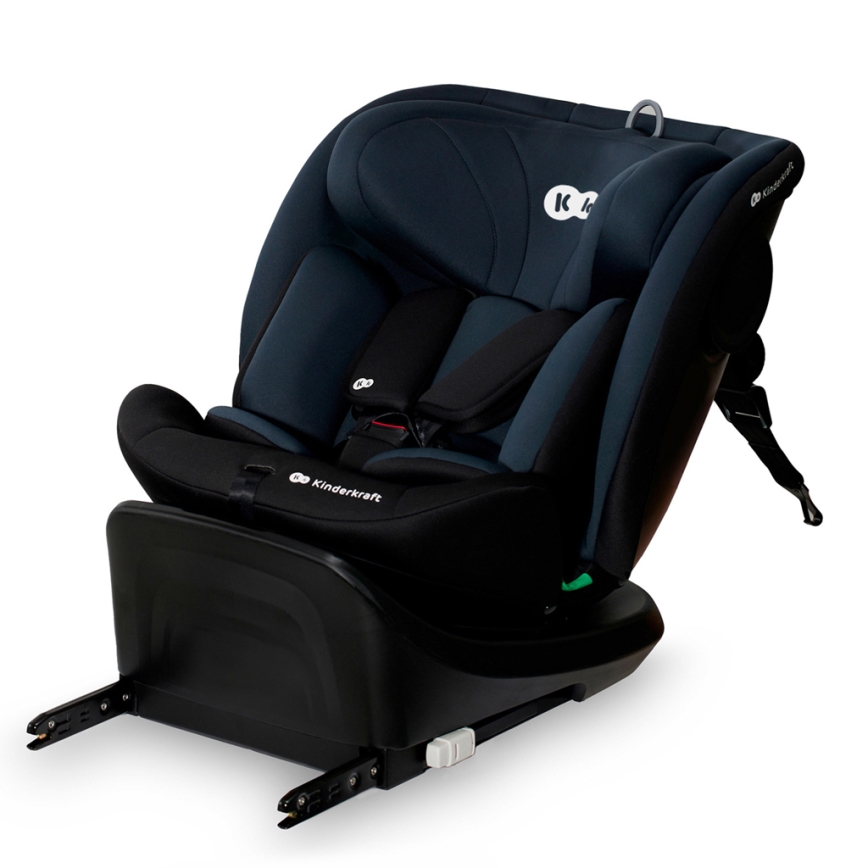 KINDERKRAFT - Silla para coche I-GROW i-Tamaño (40-150 cm) negro