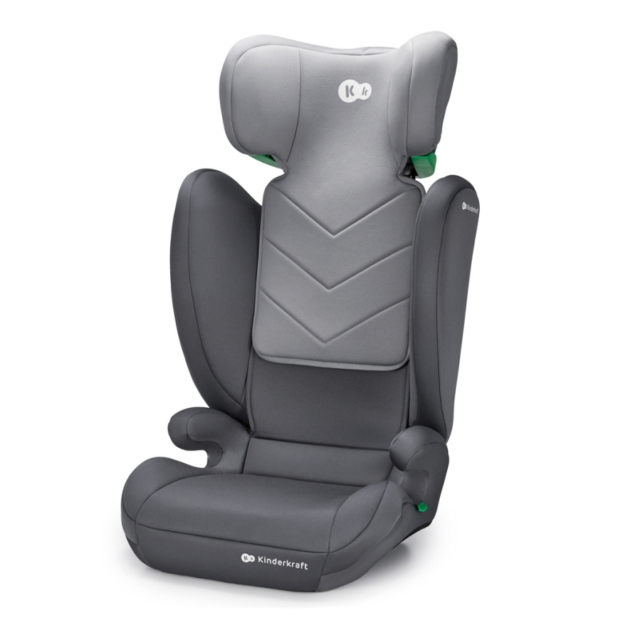 KINDERKRAFT - Silla para coche I-SPARK i-Tamaño (100-150 cm) gris
