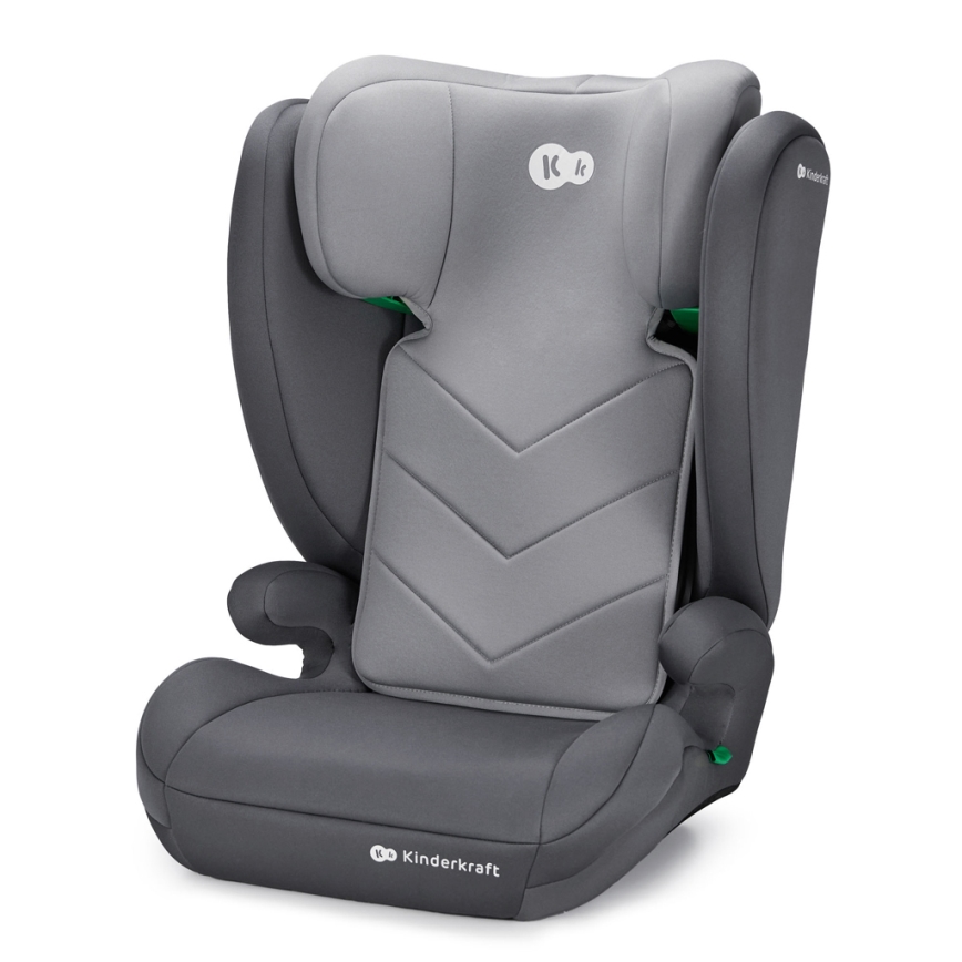 KINDERKRAFT - Silla para coche I-SPARK i-Tamaño (100-150 cm) gris