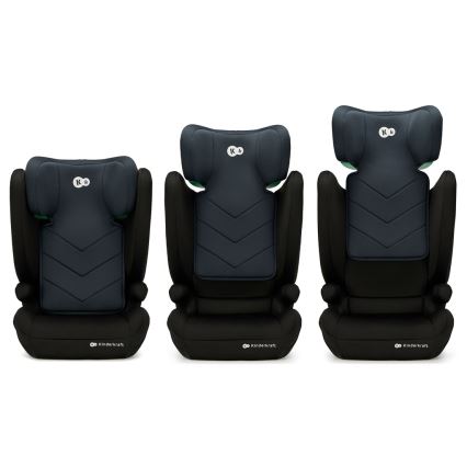 KINDERKRAFT - Silla para coche I-SPARK i-Tamaño (100-150 cm) negro