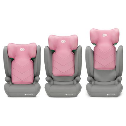 KINDERKRAFT - Silla para coche I-SPARK i-Tamaño (100-150 cm) rosa