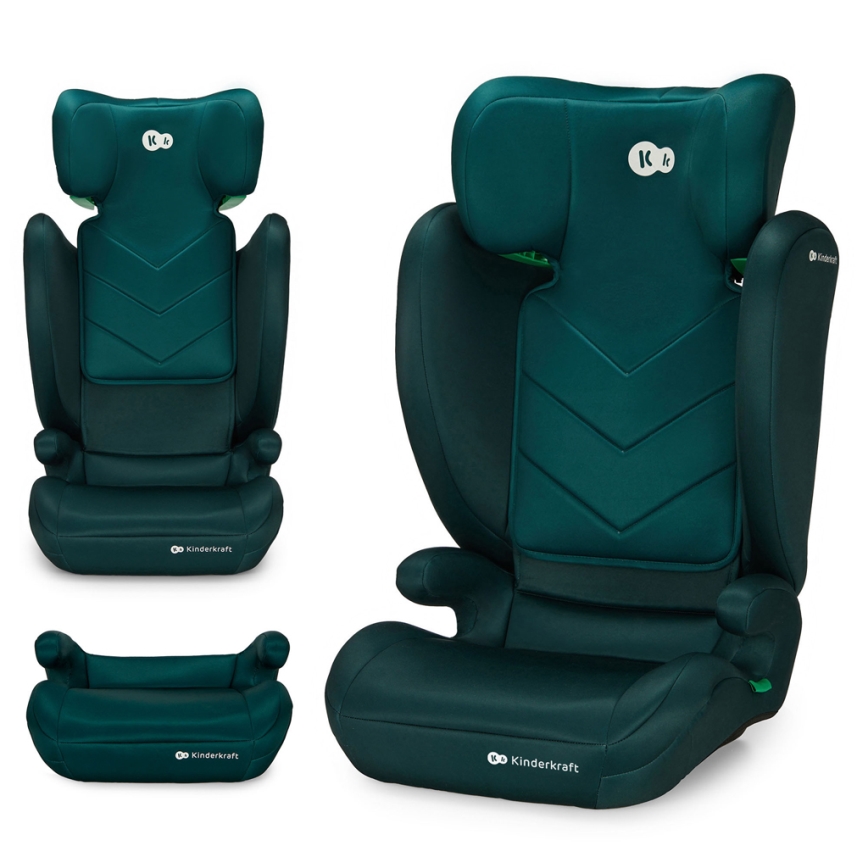 KINDERKRAFT - Silla para coche I-SPARK i-Tamaño (100-150 cm) Verde