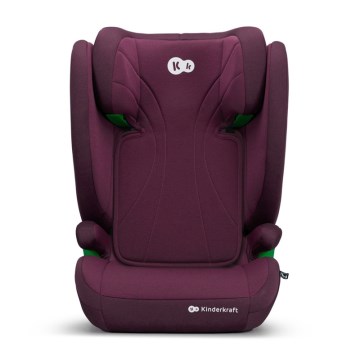 KINDERKRAFT - Silla para coche JUNIOR FIX 2 (100-150 cm) Cherry perla