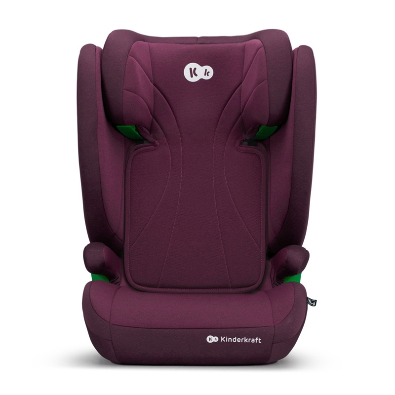 KINDERKRAFT - Silla para coche JUNIOR FIX 2 (100-150 cm) Cherry perla