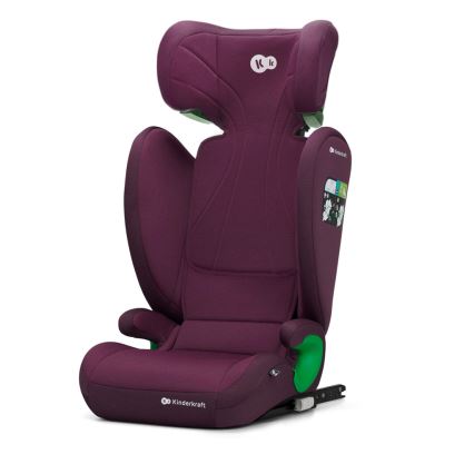 KINDERKRAFT - Silla para coche JUNIOR FIX 2 (100-150 cm) Cherry perla
