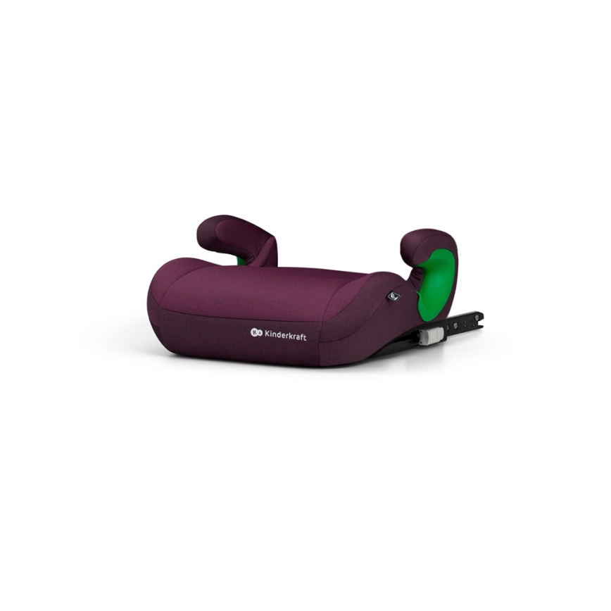 KINDERKRAFT - Silla para coche JUNIOR FIX 2 (100-150 cm) Cherry perla