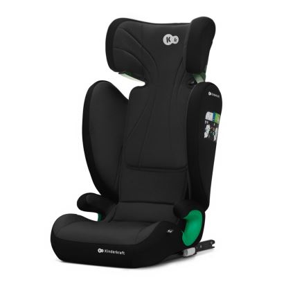 KINDERKRAFT - Silla para coche JUNIOR FIX 2 (100-150 cm) Graphite negro