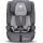 KINDERKRAFT - Silla para coche SAFETY FIX 2 i-Tamaño (76-150 cm) gris