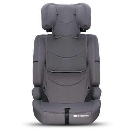 KINDERKRAFT - Silla para coche SAFETY FIX 2 i-Tamaño (76-150 cm) gris