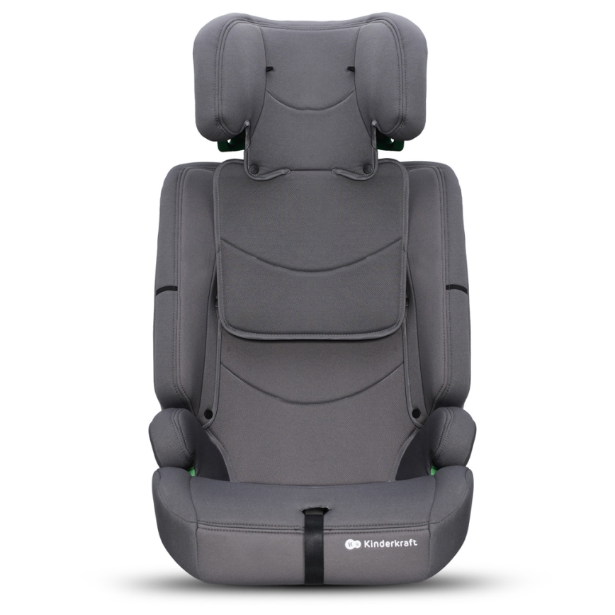 KINDERKRAFT - Silla para coche SAFETY FIX 2 i-Tamaño (76-150 cm) gris