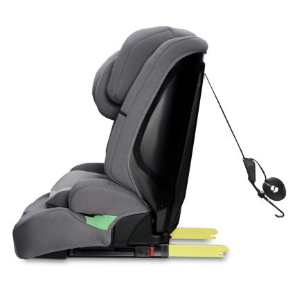 KINDERKRAFT - Silla para coche SAFETY FIX 2 i-Tamaño (76-150 cm) gris