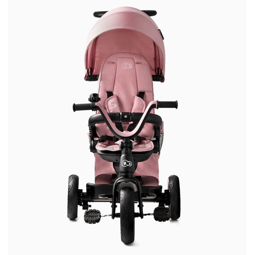 KINDERKRAFT - Triciclo infantil 5v1 EASYTWIST rosa/negro