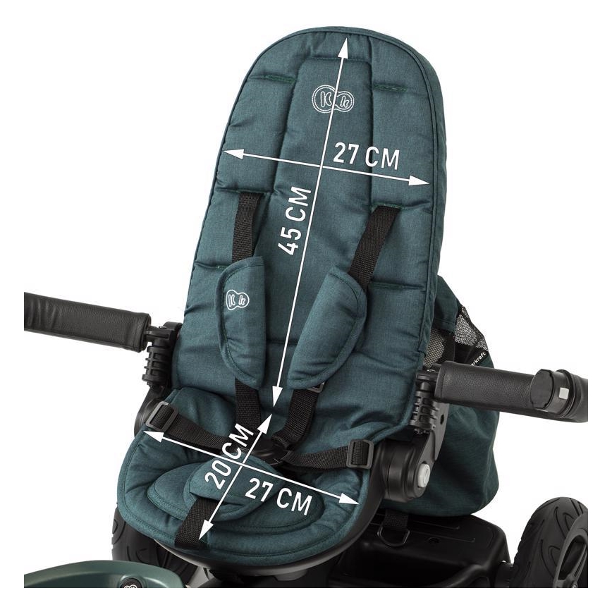 KINDERKRAFT - Triciclo infantil 5v1 EASYTWIST rosa/negro