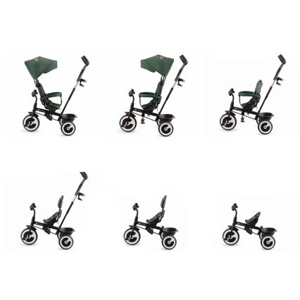 KINDERKRAFT - Triciclo infantil ASTON Mystic verde