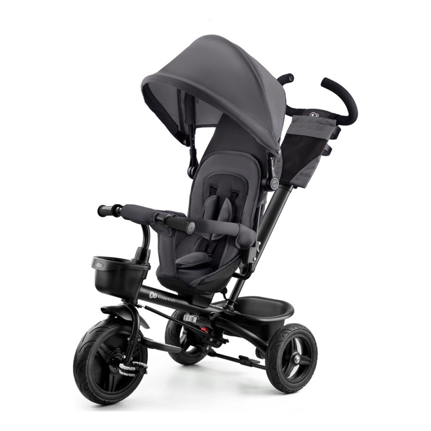 KINDERKRAFT - Triciclo infantil AVEO gris