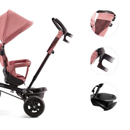 KINDERKRAFT - Triciclo infantil AVEO rosa