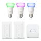 Kit básico Philips Hue WHITE AND COLOR AMBIANCE 3xE27/9W/230V 2000-6500K