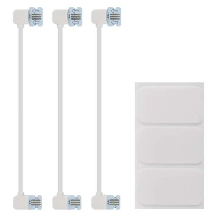 Kit de extensión 3x Panel LED regulable RGBIC/1,8W/230V Wi-Fi Tuya