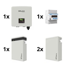 Kit solar: 10kW inversor SOLAX 3f + batería TRIPLE Power 17,4 kWh + contador de electricidad 3f