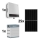 Kit solar GOODWE - 10kWp JINKO + 10kW GOODWE Inversor híbrido 3f + 10,65kWh batería PYLONTECH