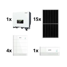 Kit solar SOFAR Solar - 6kWp JINKO + 6kW SOFAR inversor híbrido 3f + batería de 10,24 kWh